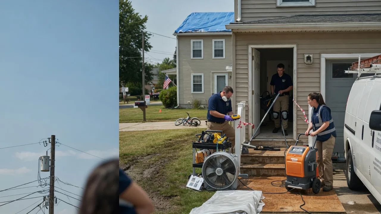 Water Damage Repair in Cool Ridge, WV near me